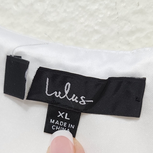 White Taffeta Bow Midi Dress - Picture 10 of 10